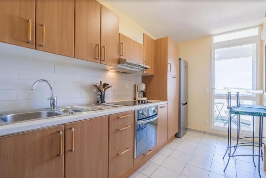 L'horizon, T3, Terrasse, Pkg, Quartier Antigone *